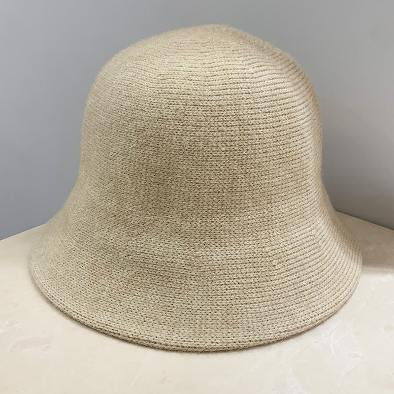 Fashionable Wool Knitted Fisherman's Hat for Women