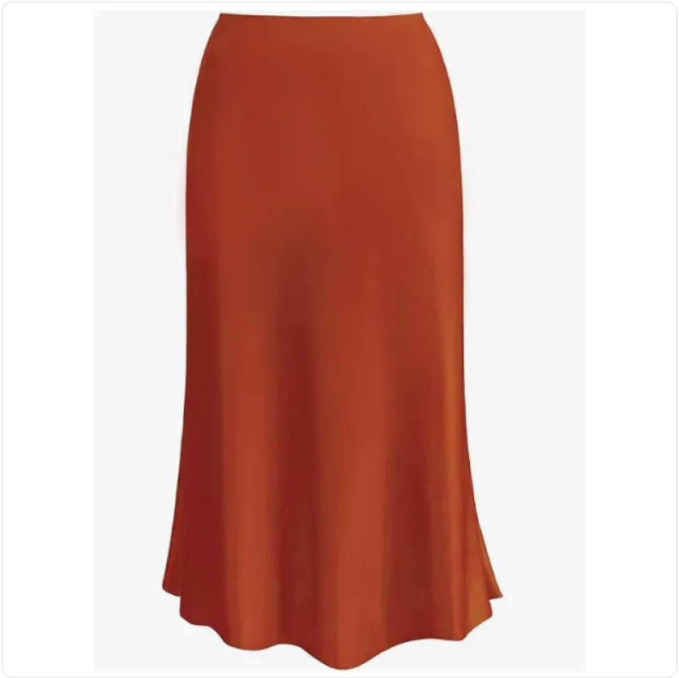 High Waist Fishtail Skirt