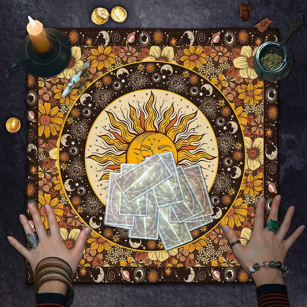 Geometric Tarot Tablecloth