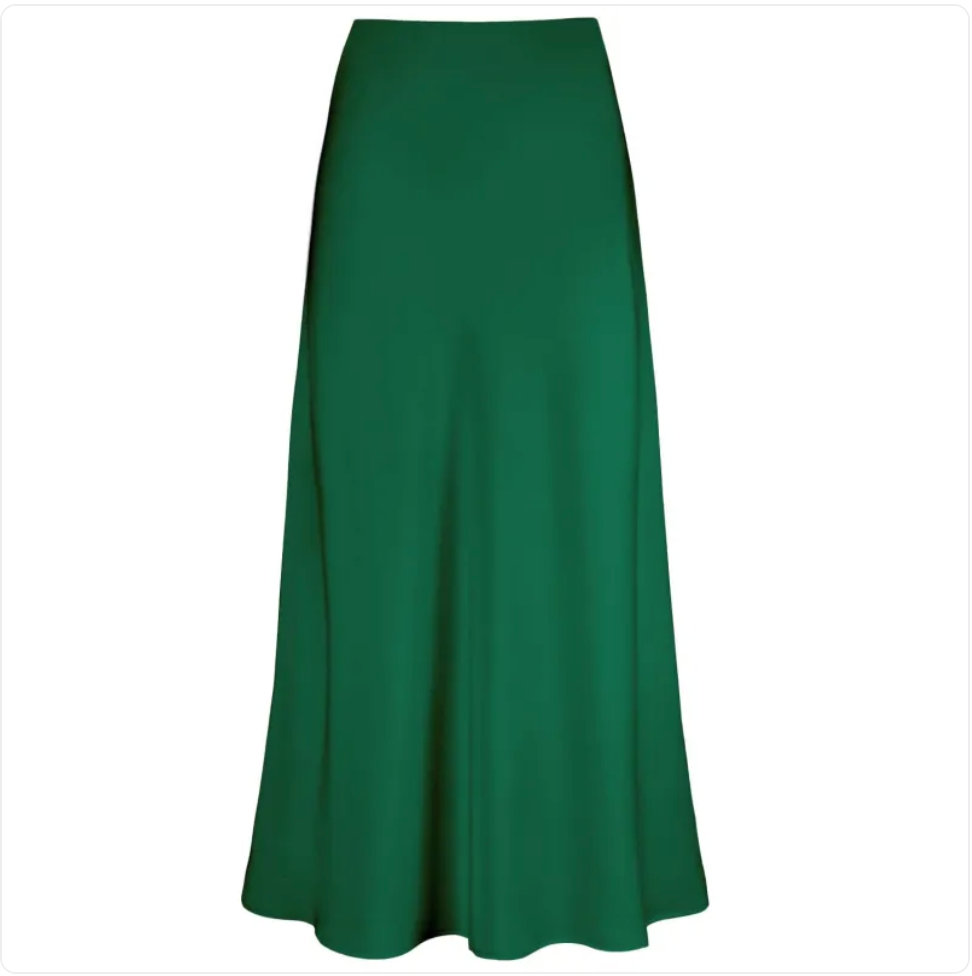 High Waist Fishtail Skirt