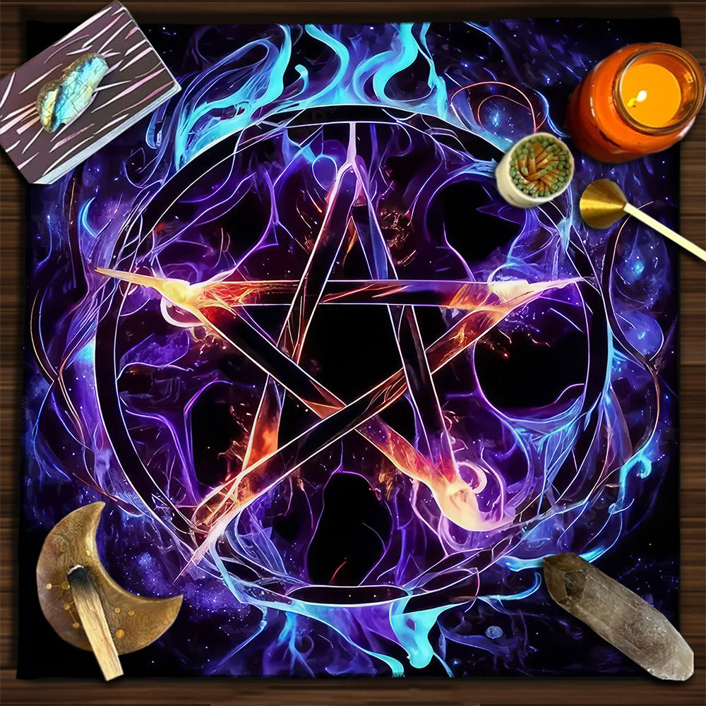 Geometric Tarot Tablecloth
