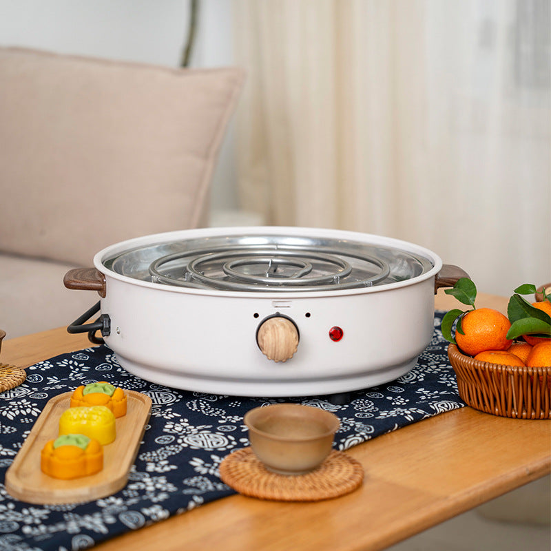 Electric Hot Pot for Home Cooking and Tea Brewing