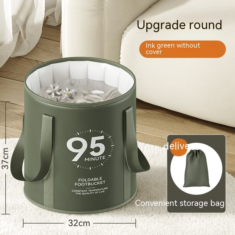 Portable High Depth Folding Foot Bath Bag for Home